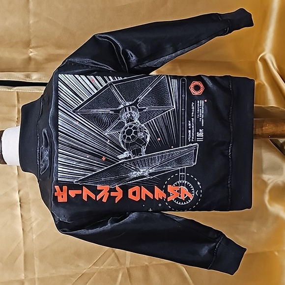 Disney Other - D Disney Star Wars Japanese Fighter Bomber Black Jacket XS